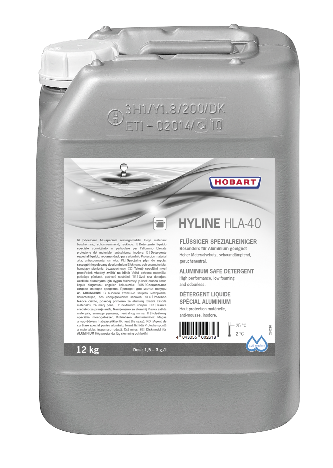 HYLINE HLA-40 – wasmiddel voor gereedschappen en aluminium