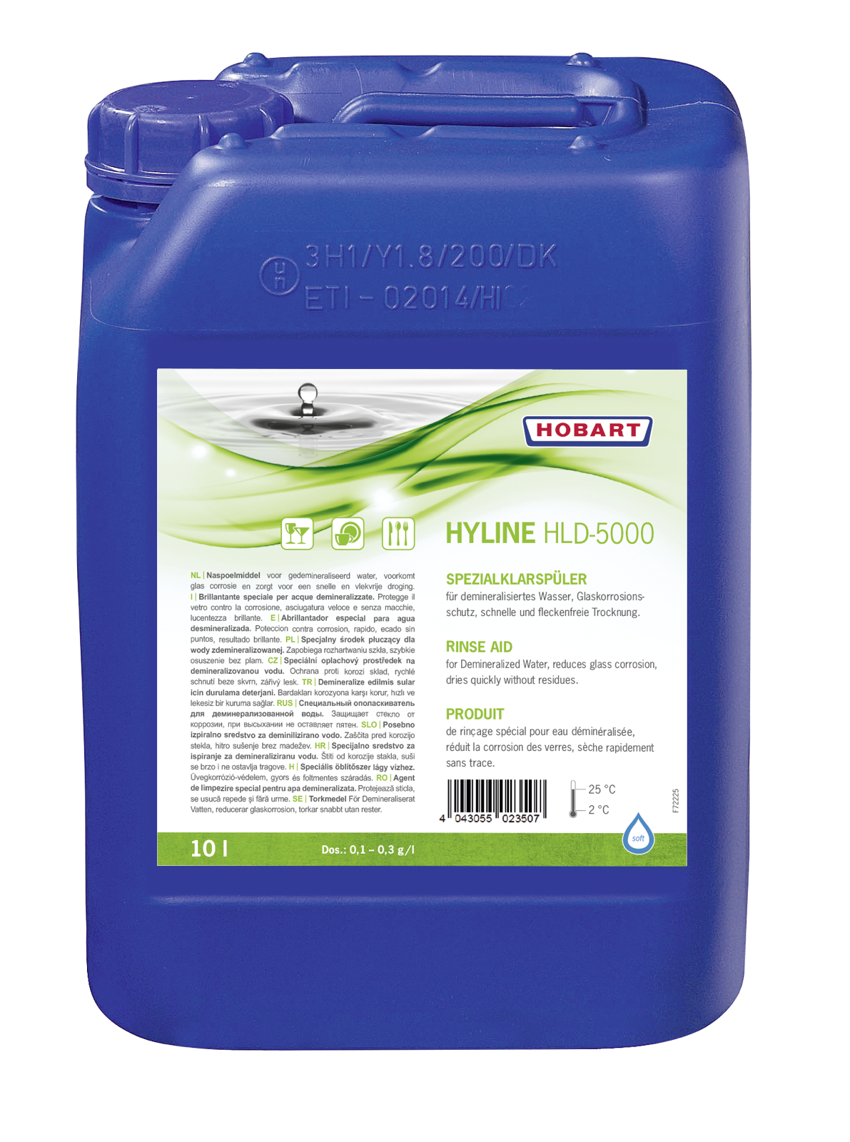 HYLINE HLD-5000 – naglansmiddel voor osmosewater