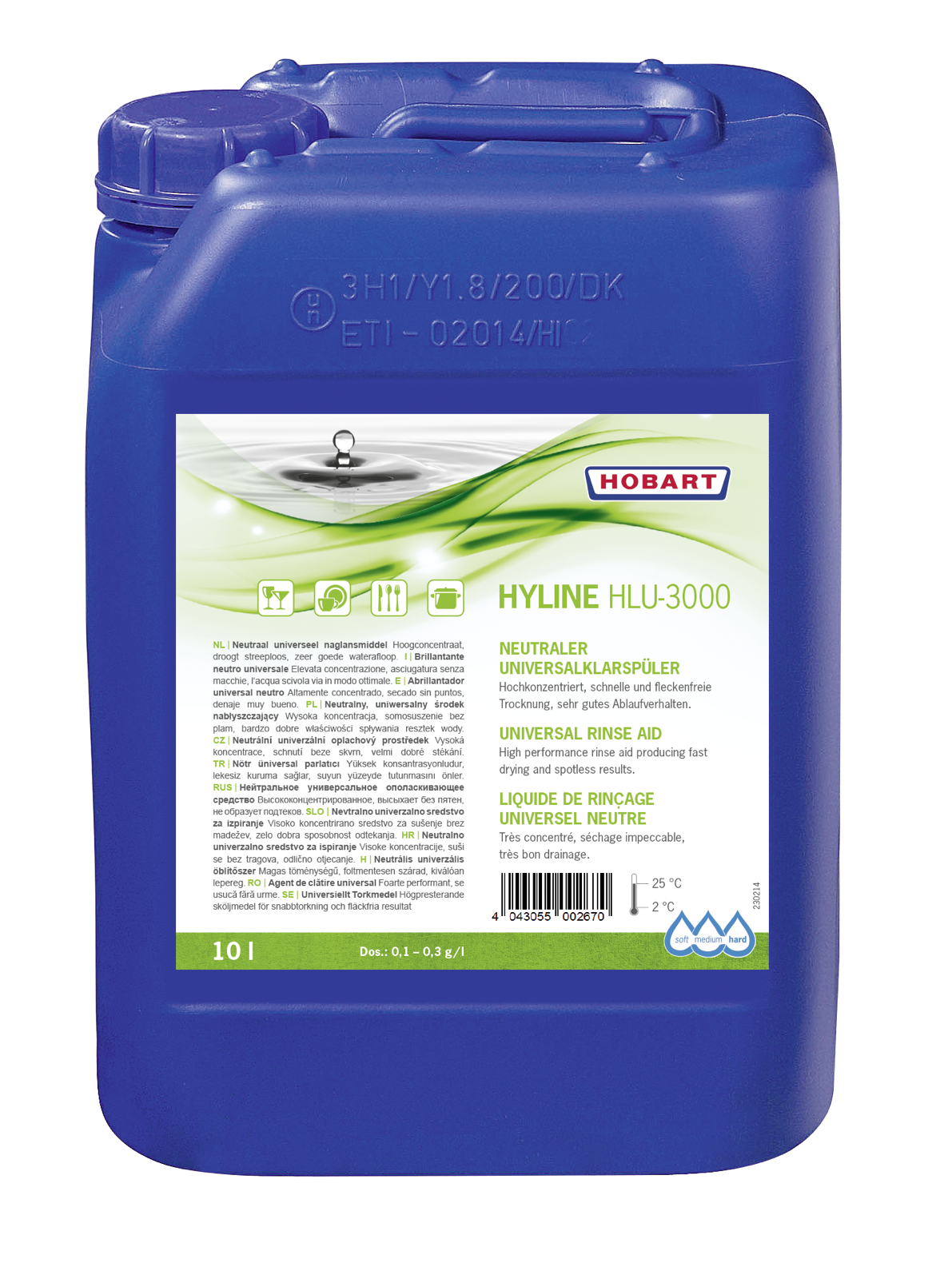 HYLINE HLU-3000 – universeel naglansmiddel