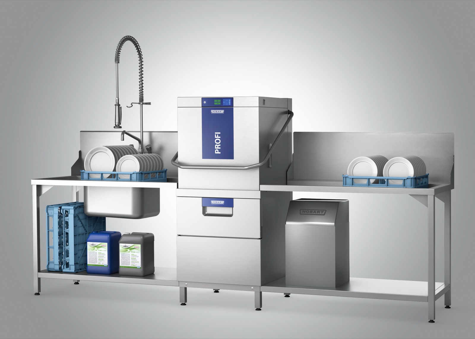 Doorschuif Vaatwasmachine Met Extra Waskamer - Afbeelding 4